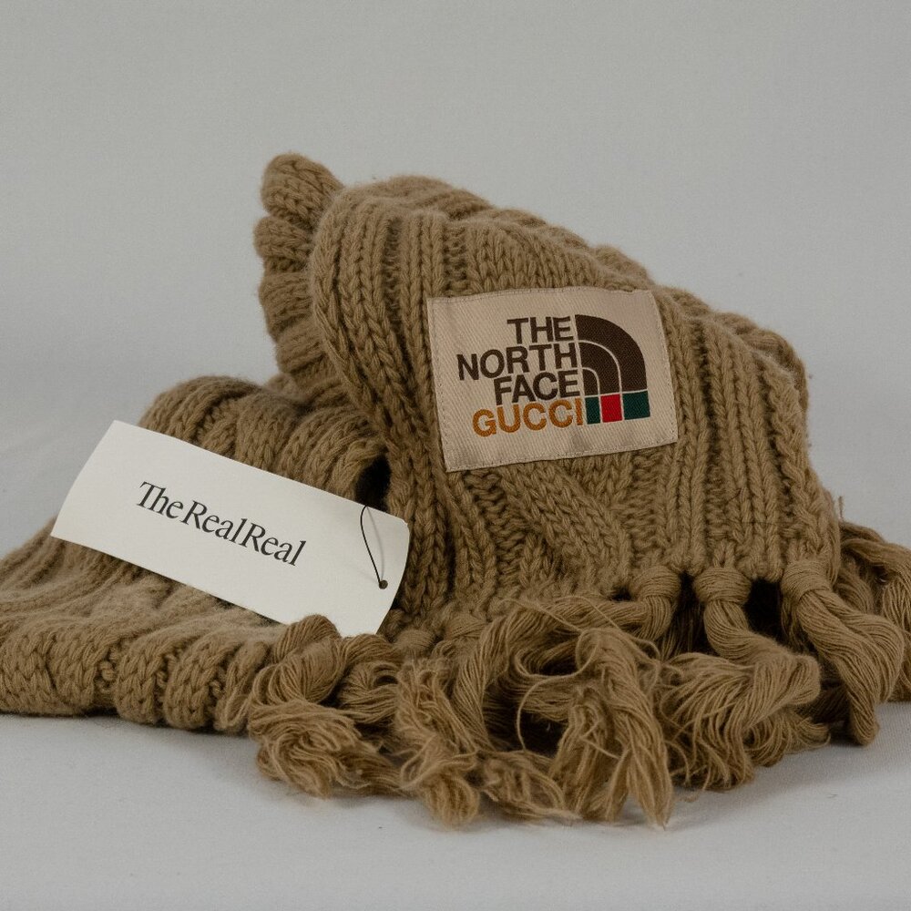 The North Face/Gucci  wool scarf